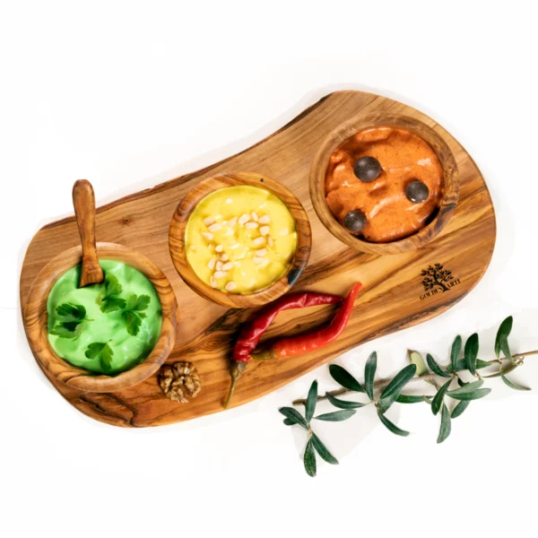 BOL EN BOIS D’OLIVIER 3 PIECES BOL EN BOIS D’OLIVIER 3 PIECES