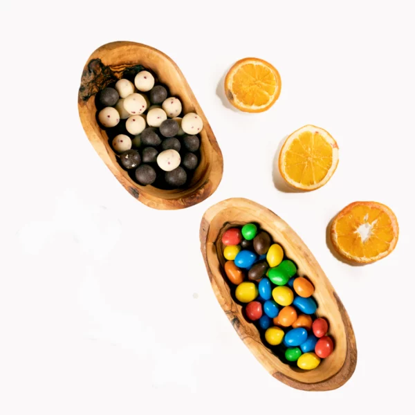 BOL EN BOIS D’OLIVIER EN FORME ARTISTIQUE BOL EN BOIS D’OLIVIER EN FORME ARTISTIQUE