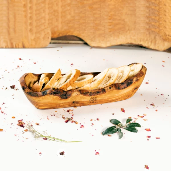 COUPELLE 20 CM EN BOIS-D'OLIVIER COUPELLE 20 CM EN BOIS-D'OLIVIER