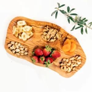 Plateaux 6 trous en bois d'olives