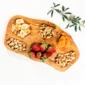 Plateaux 6 trous en bois d'olives