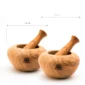 SET DE 2 MORTIERS ET PILONS 12CM - 14 CM