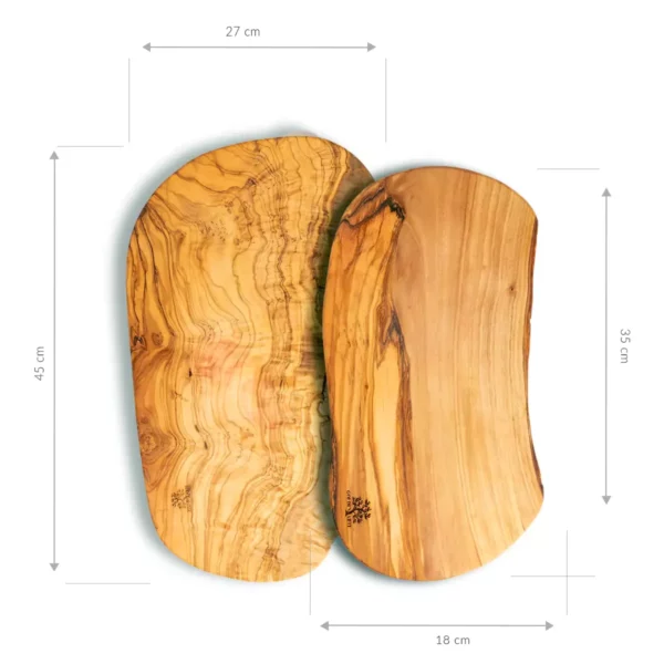 SET DE 2 PLANCHES SANS GROOVE SANS MANCHE - 35CM-45CM SET DE 2 PLANCHES SANS GROOVE SANS MANCHE - 35CM-45CM