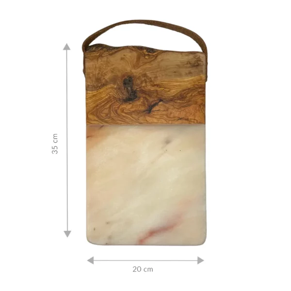 PLANCHE SANS MANCHE AVEC CUIR MARBRE CREMA-03 PLANCHE SANS MANCHE AVEC CUIR MARBRE CREMA-03