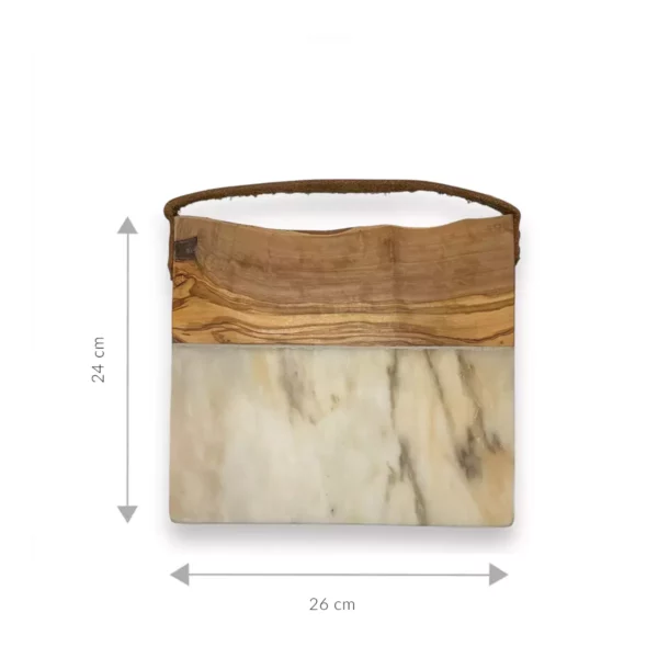 PLANCHE SANS MANCHE AVEC CUIR MARBRE CREMA LUNA+ PLANCHE SANS MANCHE AVEC CUIR MARBRE CREMA LUNA+