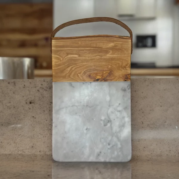 PLANCHE SANS MANCHE AVEC CUIR MARBRE GRIS-05 PLANCHE SANS MANCHE AVEC CUIR MARBRE GRIS-05