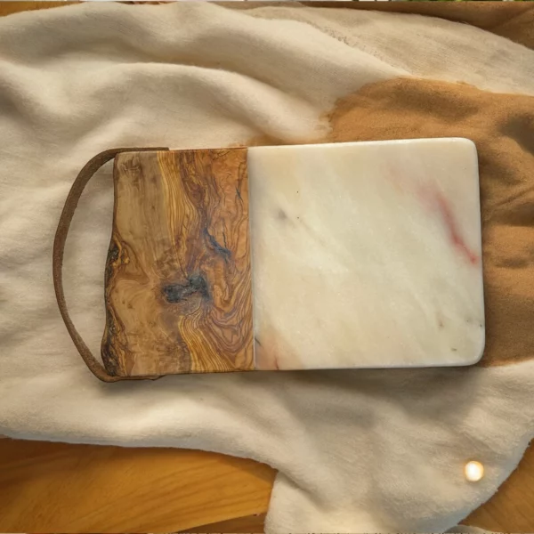 Planche Sans manche 2avec cuir marbre CREMA-03 Planche Sans manche 2avec cuir marbre CREMA-03