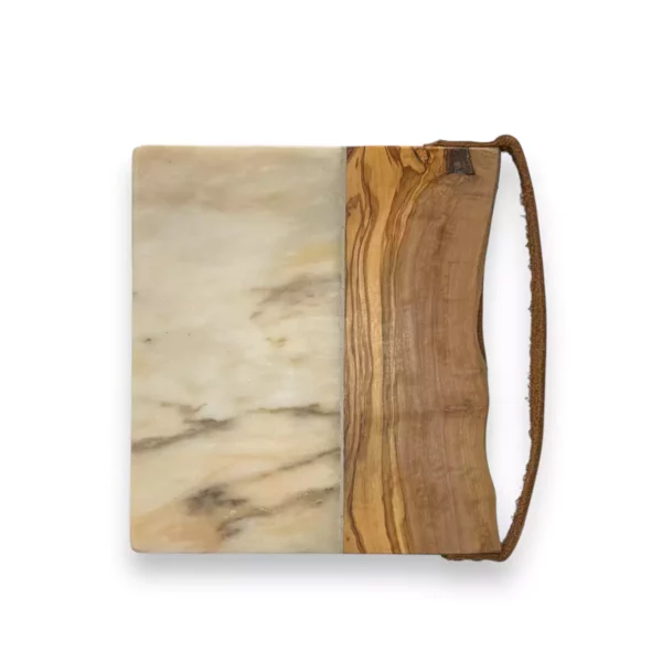 Planche Sans manche avec cuir marbre CREMA LUNA+-5 Planche Sans manche avec cuir marbre CREMA LUNA+-5