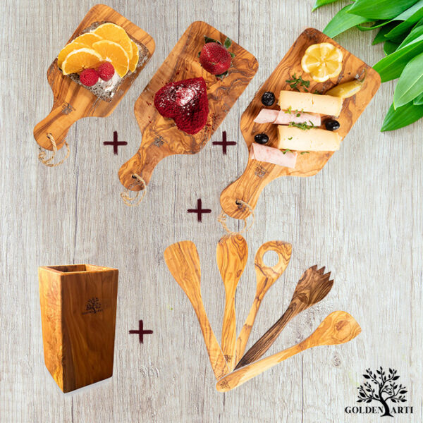 Set de planches de persil + set des ustensiles complet Set de planches de persil + set des ustensiles complet